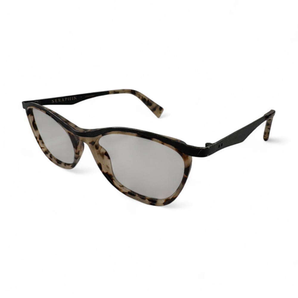 FRAMES ONLY - SERAPHIN EYEGLASSES TORTOISE EYEGLASSES FRAMES HANDMADE IN JAPAN